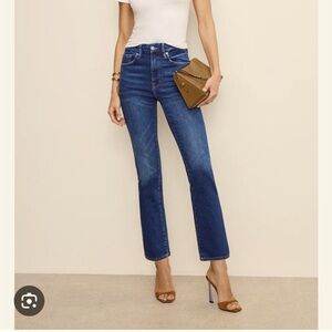 Good American Straight Crop Jeans
